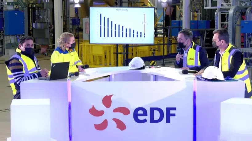 EDF – Vœux 2022 à Flamanville