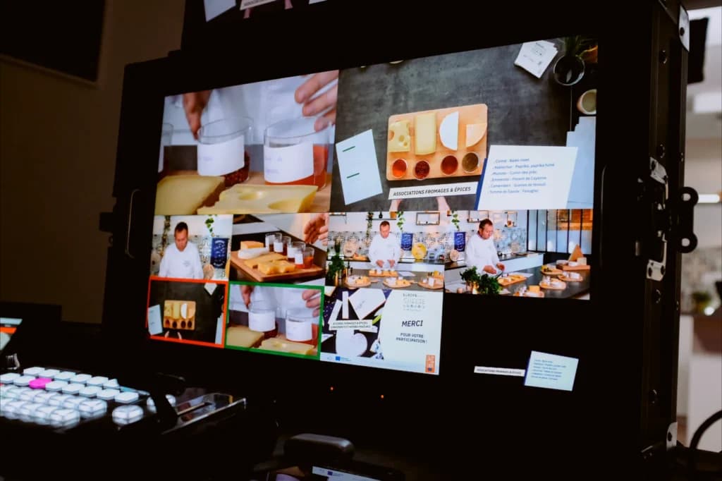 CNIEL – en régie mobile pour un Live en cuisine !