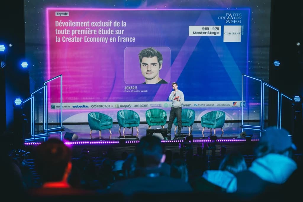 Captation de la Paris Creator Week 2024 par Oopercast