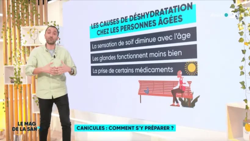 Le Mag de la Santé sur notre plateau – France 5