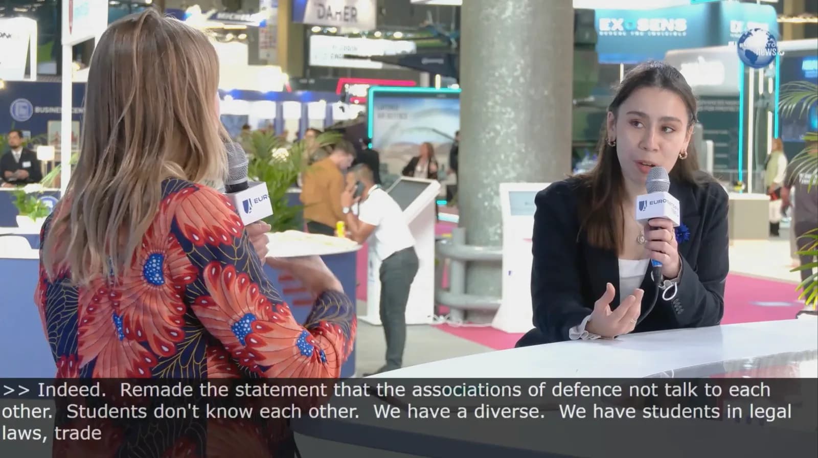 Eurosatory News – Un plateau sur un salon