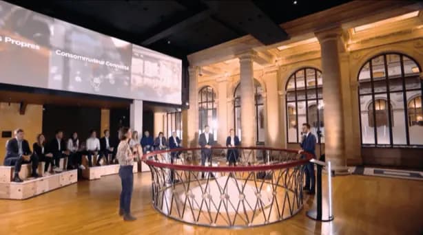 Agipi – Émission au Palais Brongniart