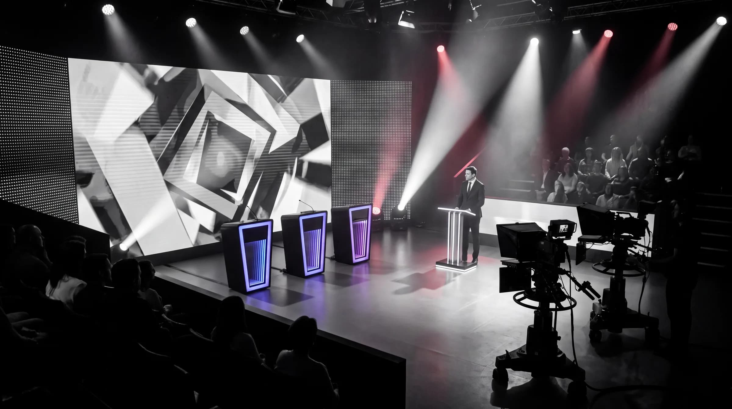 Le plateau des 12 Coups de midi, où tourne Orchestral Base